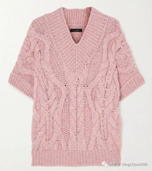 針織作品 粉色調(diào)中時尚的春季針織品