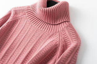 洋湖軒榭 2019秋冬山羊絨長袖大毛衣裙女打底中長款羊毛針織連衣裙a